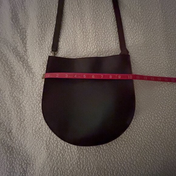 Madewell Transport Saddlebag Crossbody Dark Caberet - Picture 3 of 8